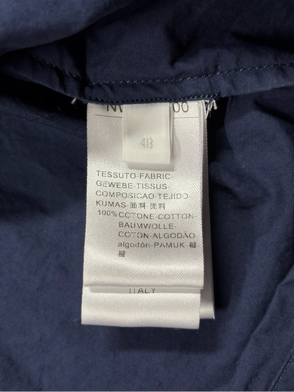 Bagutta Blue Button-Front Cotton Midi Dress - Picture 7 of 12